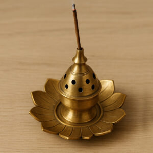 Premium Brass Incense Holder